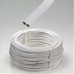 Провод силовой ПУНП/ПБПП 3х2.5 кв.мм, установочный, белый, длина 10 метров