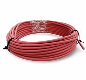 Провод силовой ПуГВ гибкий ПВ 3, 1х10 кв.мм, установочный красный, длина 10 метров