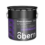 Резина битумная Obern, мастика битумно-резиновая, для гидроизоляции, 14 кг