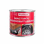 Мастика Profimast 4607952900677, резинобитумная, гидроизоляционная, гербицидная добавка, 2 л, 1.8 кг