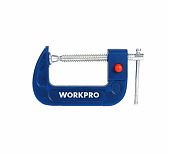 Струбцина Workpro G-образная, быстрозажимная 100 мм WP232023