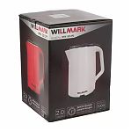 Чайник электрический WILLMARK WEK-2012PS 2 л 2 кВт белый