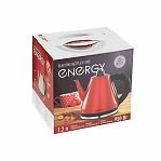 Чайник электрический Energy E-263 1.2 л, 950 Вт, сталь, бежевый