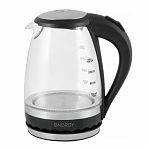Чайник электрический Energy E-279 1.5 л, 2.2 кВт, стекло, черный
