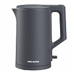 Чайник электрический WILLMARK WEK-1828PS 2002562, 1.8 л, 2 кВт серый