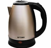 Чайник электрический Optima EK-1808SS, бежевый