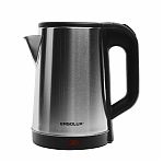 Чайник Ergolux ELX-KS08-C72, 1600 Вт, матово-черный с встроенным термометром