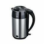Чайник электрический BQ KT2030SW 2200 Вт, черно-серебристый, 2.2 л