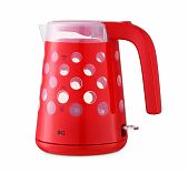 Чайник электрический BQ KT1713P 1.7 л, пластик, 2.2 кВт, красный