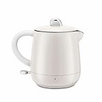 Чайник электрический BQ KT1717P 0.6 л, 1 температурный режим, 0.8 кВт, жемчужный