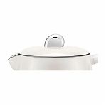 Чайник электрический BQ KT1717P 0.6 л, 1 температурный режим, 0.8 кВт, жемчужный