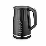 Чайник электрический BQ KT1801SW, сенсорное управление, 1.7 л, 2.2 кВт, черный