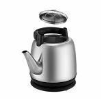 Чайник электрический BQ KT2303S 4 л, металл, 2.2 кВт, серебристый с черным