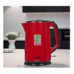 Чайник электрический Willmark WEK-2012PS, 2 л, 2000 Вт, поворот на 360 градусов, темно-красный