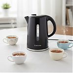 Чайник электрический Brayer 1032BR, автоотключение, черный, 2200 Вт, 1.7 л