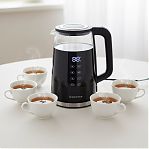 Чайник электрический Brayer BR1037, LED дисплей, автоотключение, 1.7 л