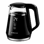 Чайник электрический Brayer BR6105, автоотключение, черный, 1100 Вт, 1 л