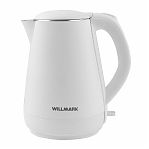 Чайник электрический Willmark WEK-1839PS, 1.8 л, 2 кВт, белый
