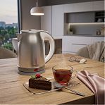 Чайник электрический Energy E-202, 1.8 л, 1.5 кВт, серебро, серый