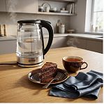 Чайник электрический Gorenje K17GDW, V0125432, съемный фильтр, автоотключение, 1.7 л