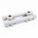 Настенный комплект для смесителя Pro Aqua PA60008 20-1/2", проходной, белый