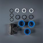 Тройник для труб ПНД КП709025 25х25х25 мм, соединительный, синий