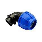 Угол 90 гр. для труб ПНД  Pro Aqua Unio 83025000000F034, d32х3/4, ВР, компрессионный, для систем холодного водоснабжения