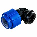 Угол для труб ПНД КП706032 32-1" ВР, для систем холодного водоснабжения, соединительный