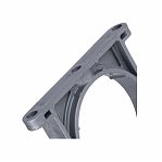 Хомут сантехнический для канализационных труб Синикон KPP.050, диаметр 50 мм, полипропилен, серый 