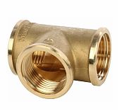 Тройник 1/2"ВРх 1/2"ВРх 1/2"НР, латунь