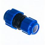 Муфта переходная, компрессионная ПНД 32х20 мм для трубопровода