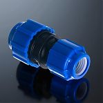 Муфта переходная, компрессионная ПНД 32х20 мм для трубопровода