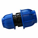 Муфта переходная, компрессионная ПНД 32х20 мм для трубопровода