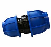 Муфта переходная, компрессионная ПНД 32х20 мм для трубопровода