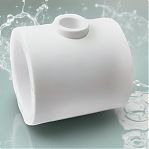 Тройник полипропиленовый Pro Aqua 63х20х63 мм, переходной, белый