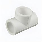 Тройник полипропиленовый Pro Aqua 32х50х32 мм, переходной, белый