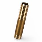 Сгон резьбовой Elsen 1"-1" НР-НР, L 150 мм, EBF28.10-150, прямой, латунь