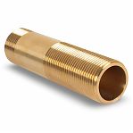 Сгон резьбовой Elsen 1"-1" НР-НР, L 150 мм, EBF28.10-150, прямой, латунь