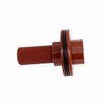 Врезка ПП AV Engineering AVE159007 1/2" с наружной резьбой, полипропилен, коричневый