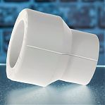 Муфта полипропиленовая Pro Aqua 25х20 мм, переходная, белая