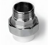 Муфта полипропиленовая Pro Aqua PA21015 25-1" НР, разъемная, комбинированная, белая