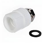 Муфта полипропиленовая Pro Aqua PA75010P 20-3/4" ВР, комбинированная, белая