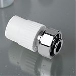 Муфта полипропиленовая Pro Aqua PA75010P 20-3/4" ВР, комбинированная, белая