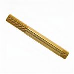 Сгон резьбовой Gappo 1"-1", НР-НР, L 150 мм, G1223.06150, прямой, латунь