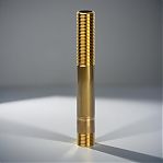 Сгон резьбовой Gappo 1"-1", НР-НР, L 150 мм, G1223.06150, прямой, латунь