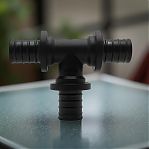 Тройник аксиальный Elsen EFA31.161616P, 16х16х16, равнопроходной, полимер