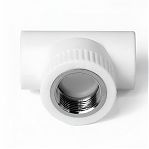 Тройник полипропиленовый Pro Aqua 20х3/4"х20, ВР, комбинированный, переходной, белый