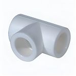 Тройник полипропиленовый Pro Aqua PA14010P 25х25х25 мм, соединительный, белый