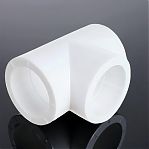 Тройник полипропиленовый Pro Aqua PA14010P 25х25х25 мм, соединительный, белый