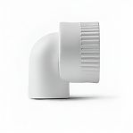 Угол полипропиленовый Pro Aqua 32-1" ВР, комбинированный, белый